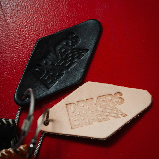 DE Leather Keychain