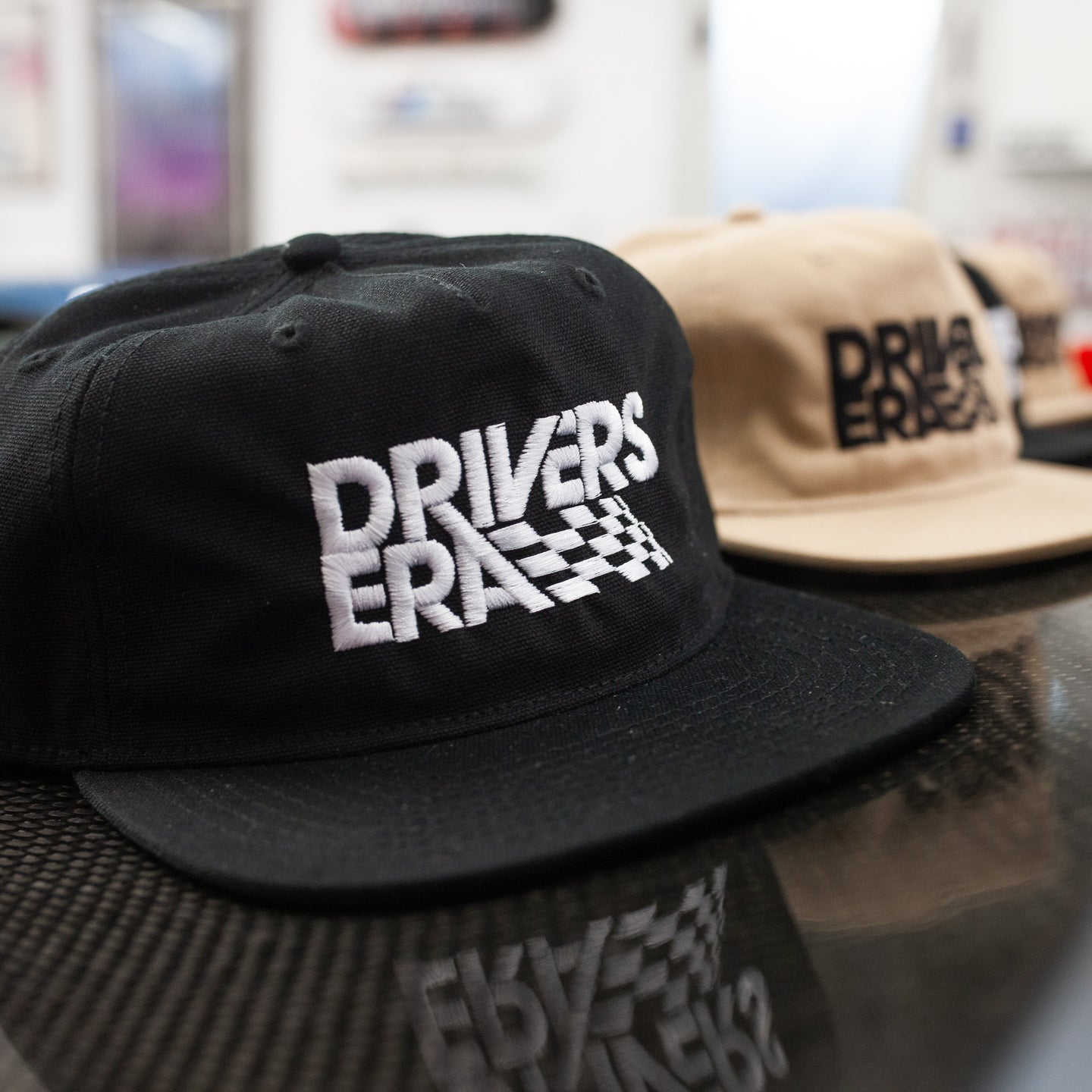 Black Canvas Logo Snapback