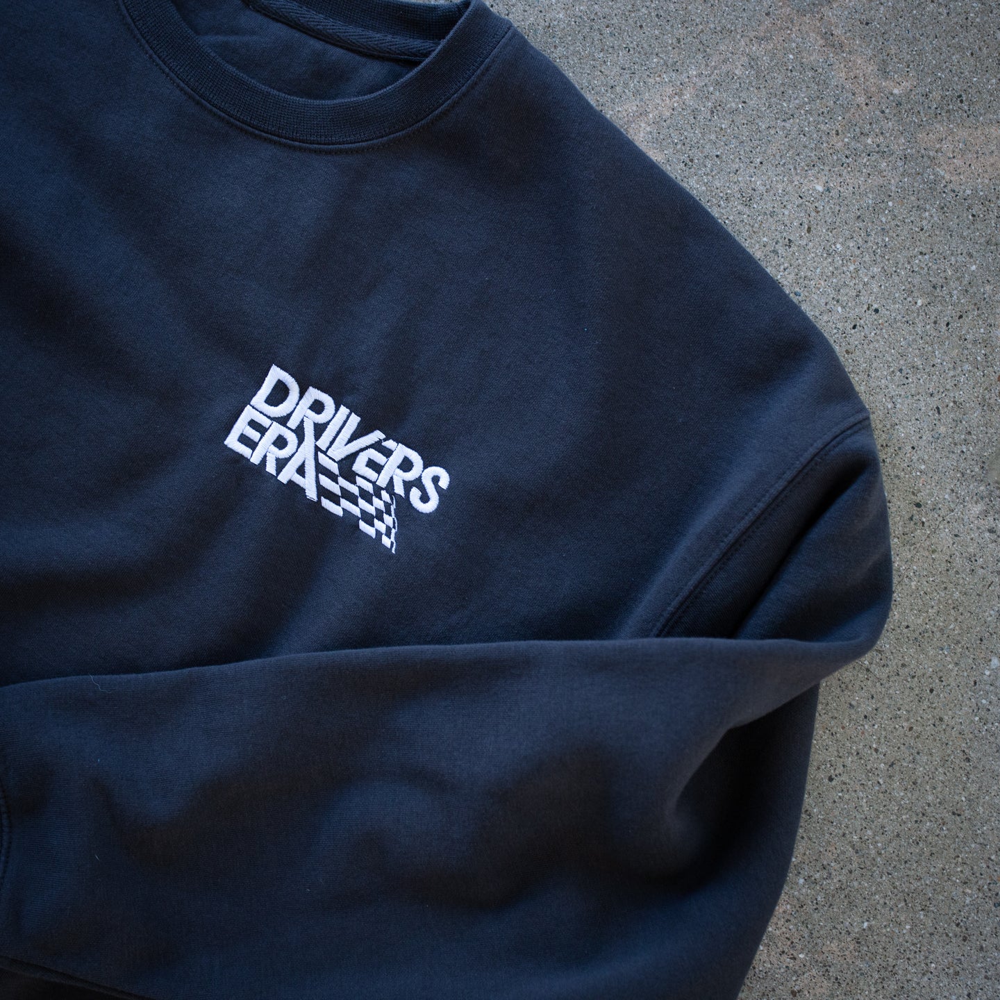 Vintage Black Classic Logo Crewneck Sweatshirt