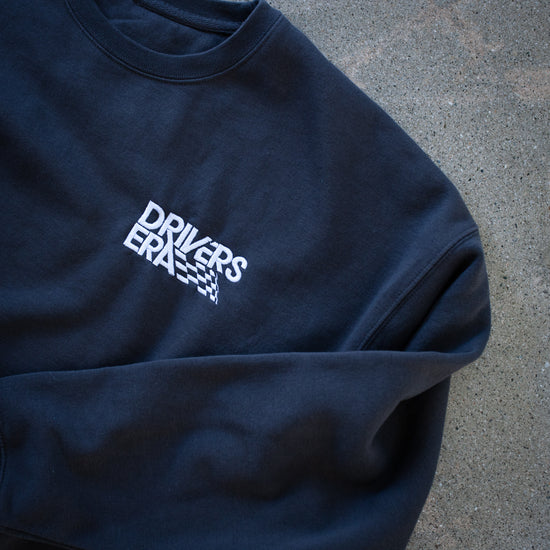 Vintage Black Classic Logo Crewneck Sweatshirt