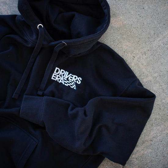 Black Classic Logo Hoodie