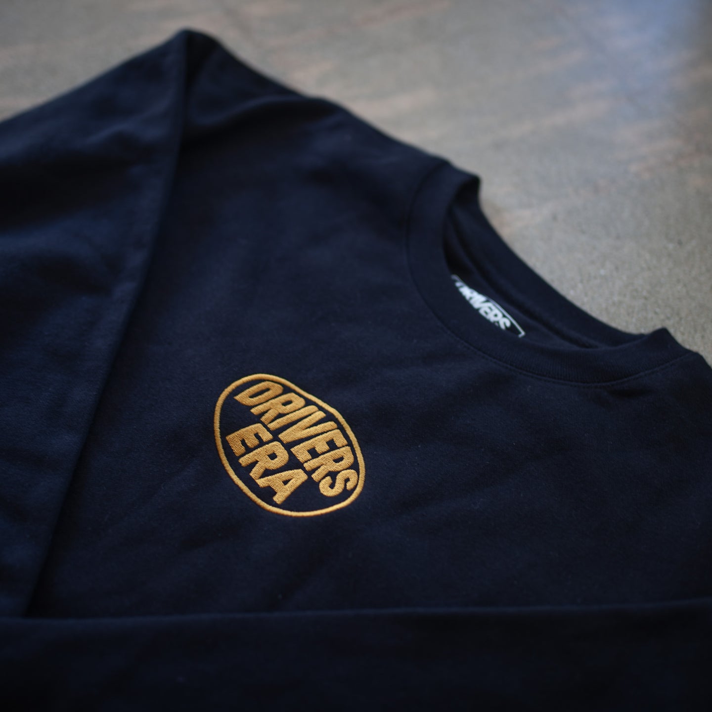 Black & Gold Oval Crewneck Sweatshirt
