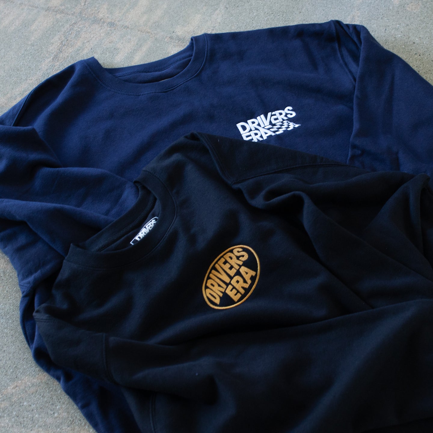 Black & Gold Oval Crewneck Sweatshirt
