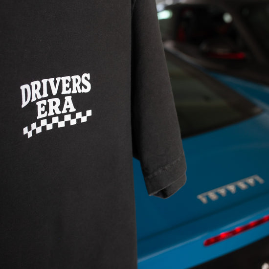 Washed Black Rodeo Logo Tee