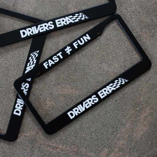 Fast Is Not Fun License Plate Frame