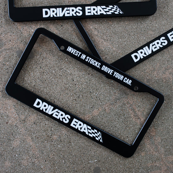 Financial Advice License Plate Frame