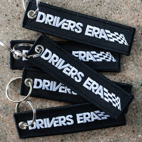 Embroidered Logo Jet Tag Keychain