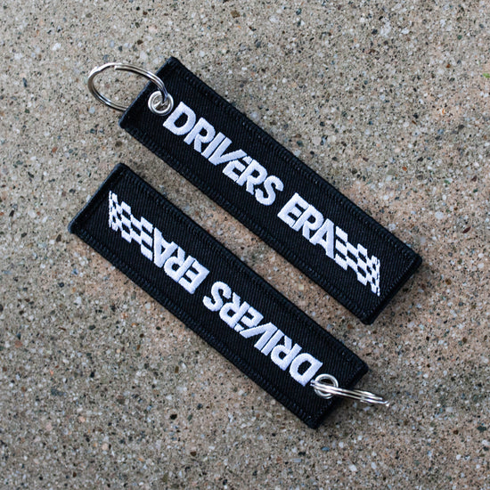 Embroidered Logo Jet Tag Keychain