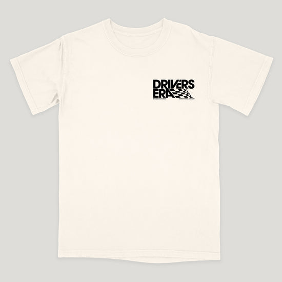 Logo tee: Vintage white