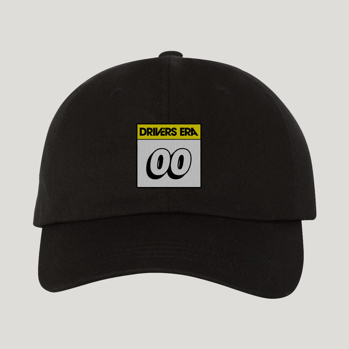 Rally Backer Dad Hat: Black