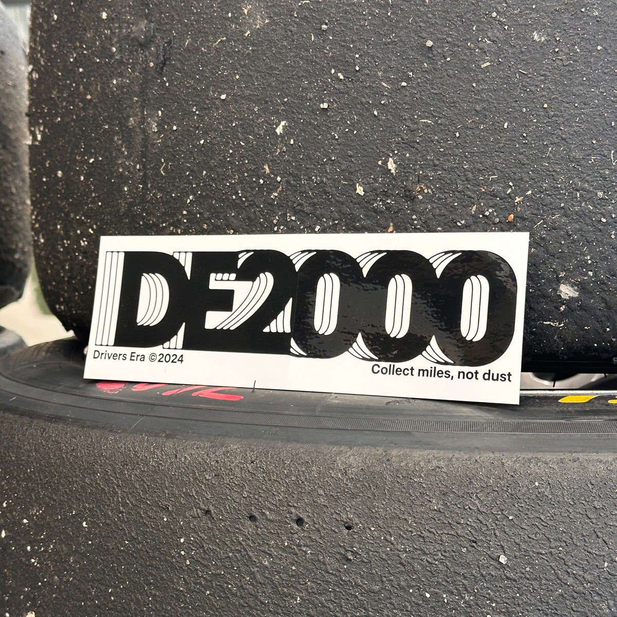 2000s Forever Sticker: White