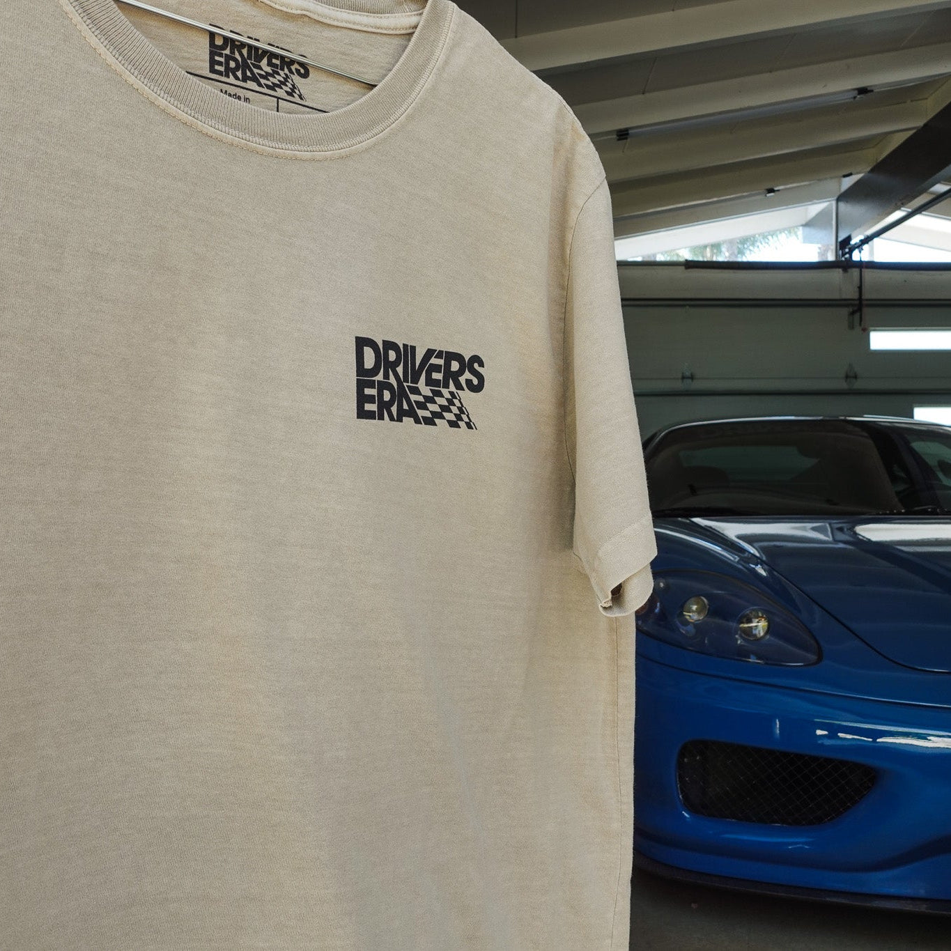 Khaki Classic Logo Tee