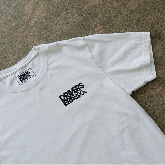 Vintage White Classic Logo Tee
