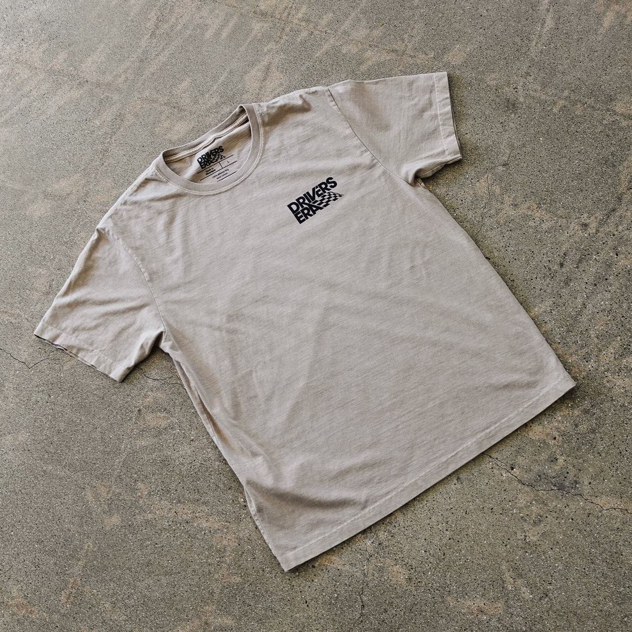 Khaki Classic Logo Tee