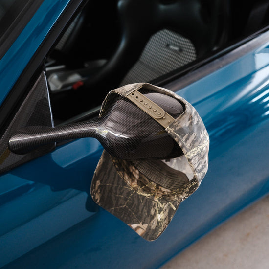 Camo Snapback Logo Patch Hat