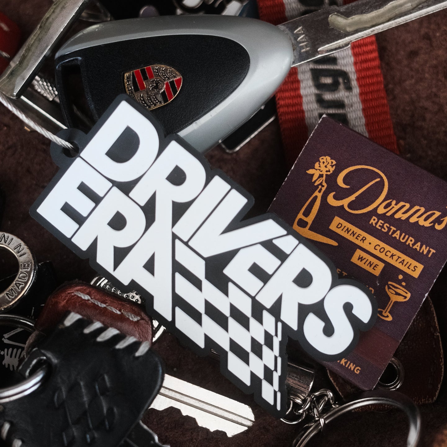 Classic Logo PVC Keychain