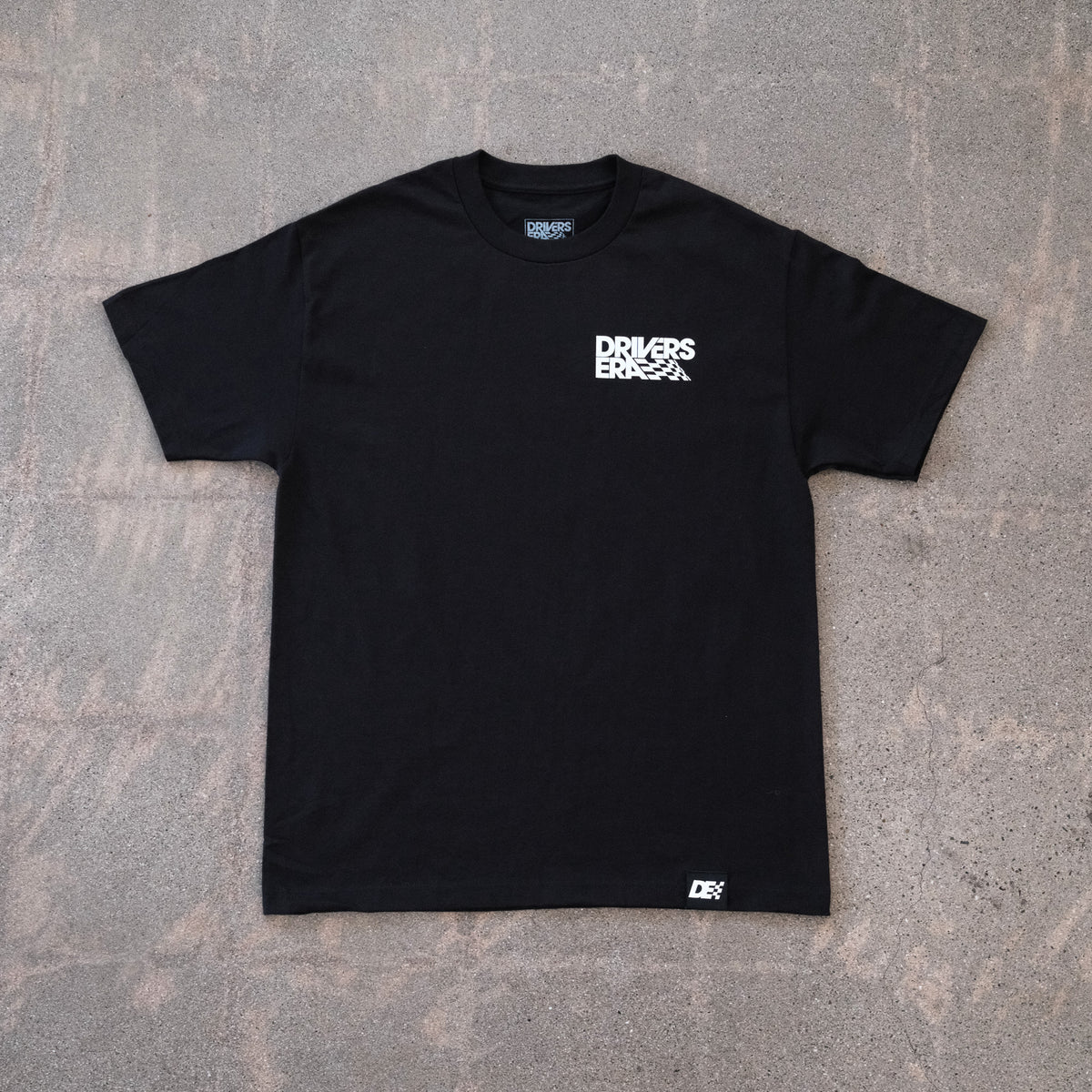 Black Classic Logo Tee