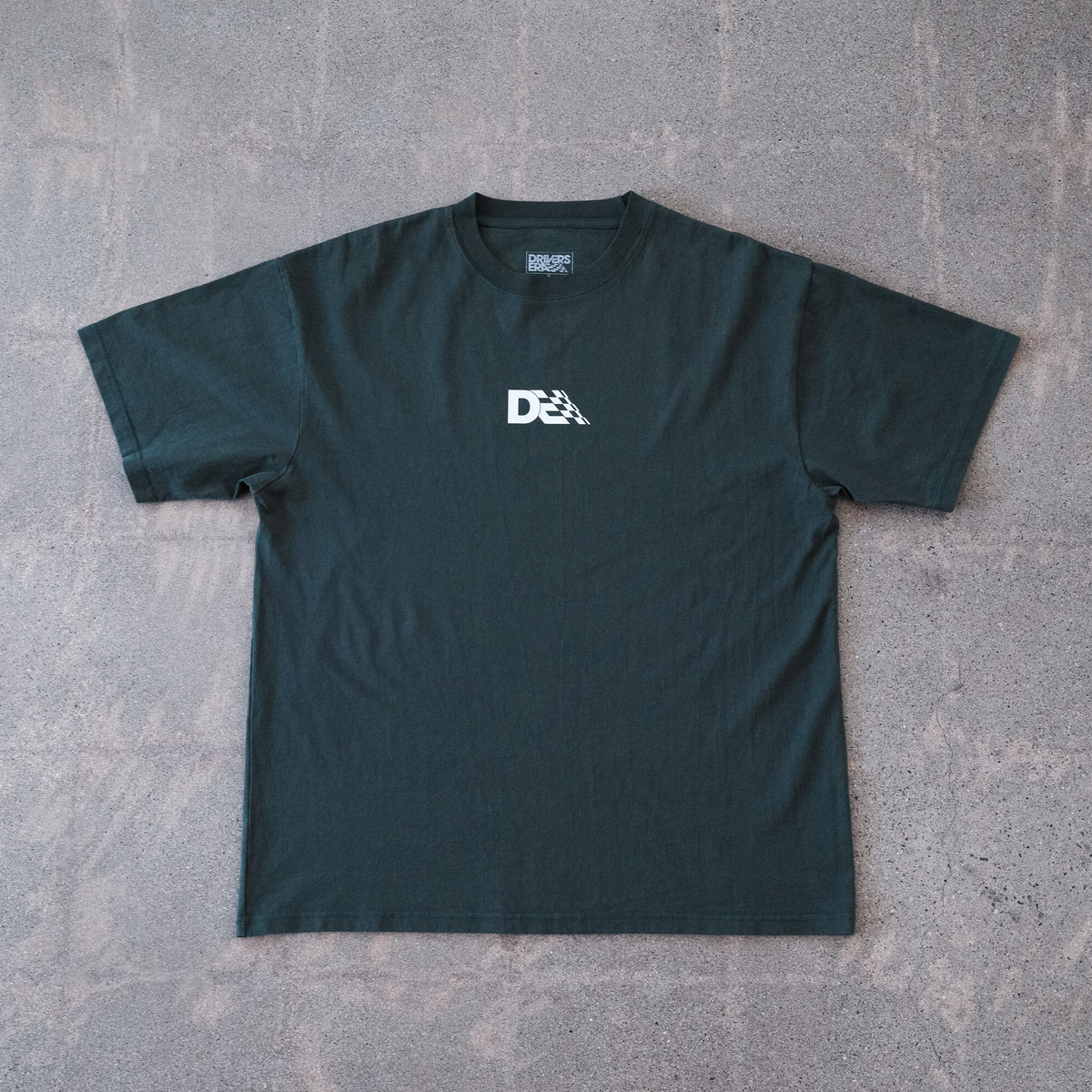 Forest Green Driver's Edge Oversized Box Tee