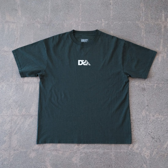 Forest Green Driver's Edge Oversized Box Tee