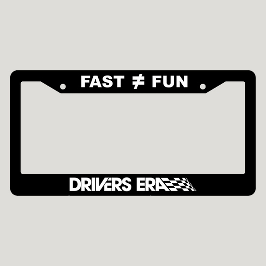 Fast Not Fun License Plate Frame