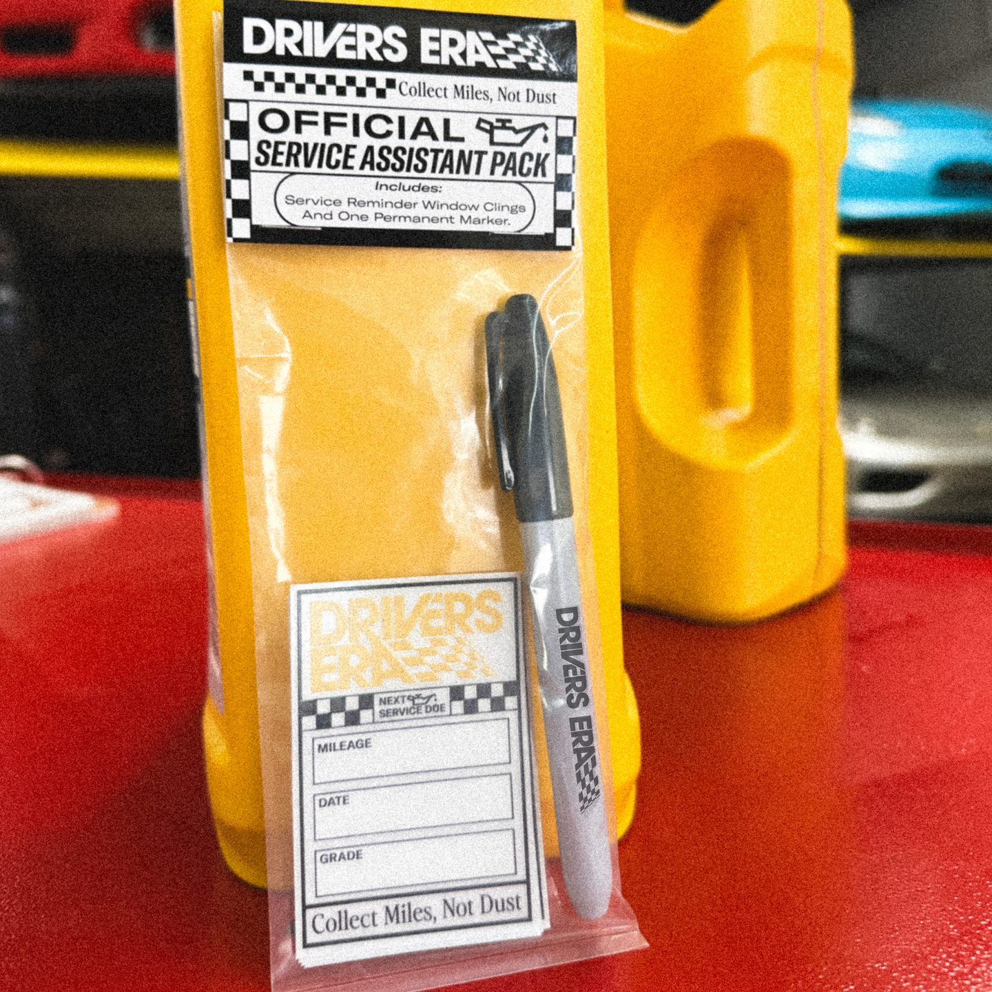 Service Reminder Vinyl Cling