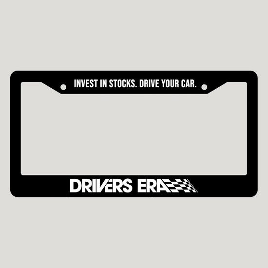 Financial Advice License Plate Frame