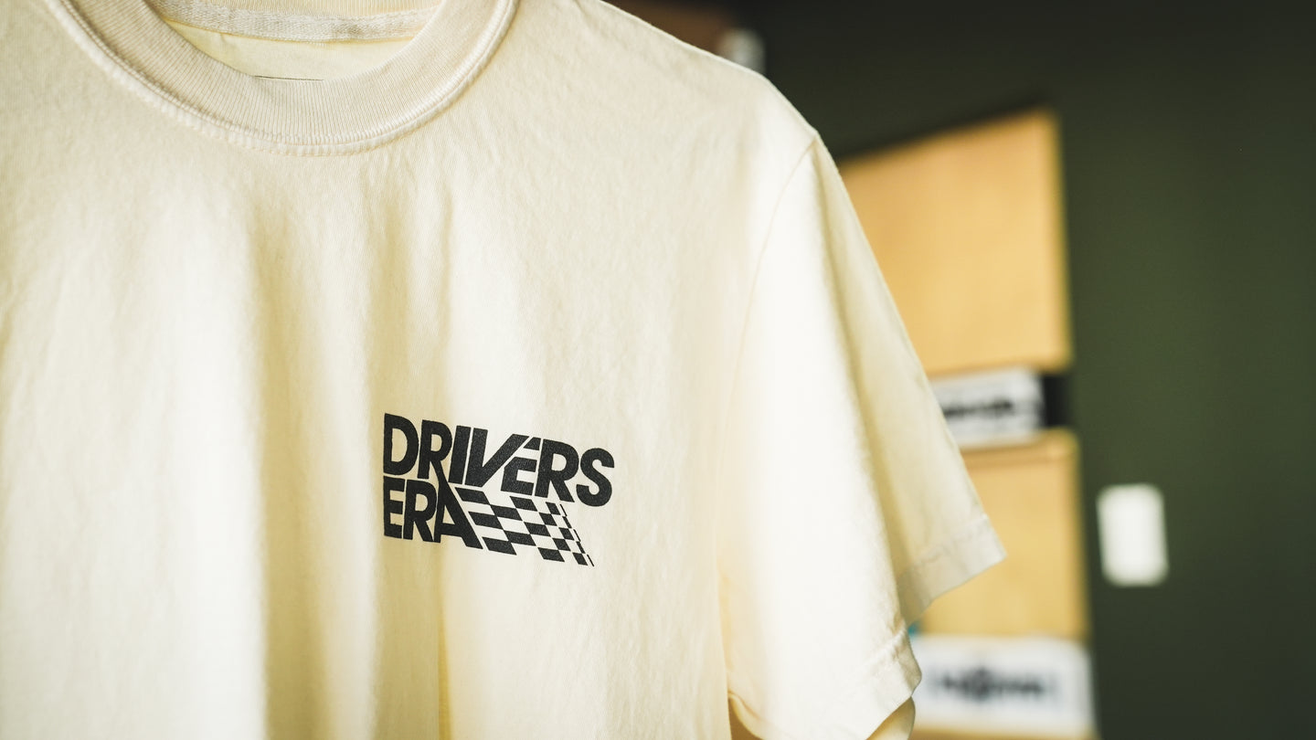 Logo Tee: Vintage white