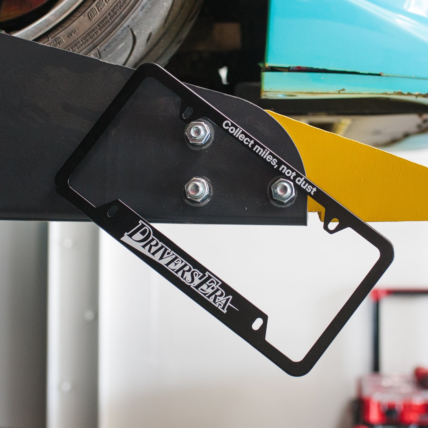DRIVER'S ERA PLATE FRAME