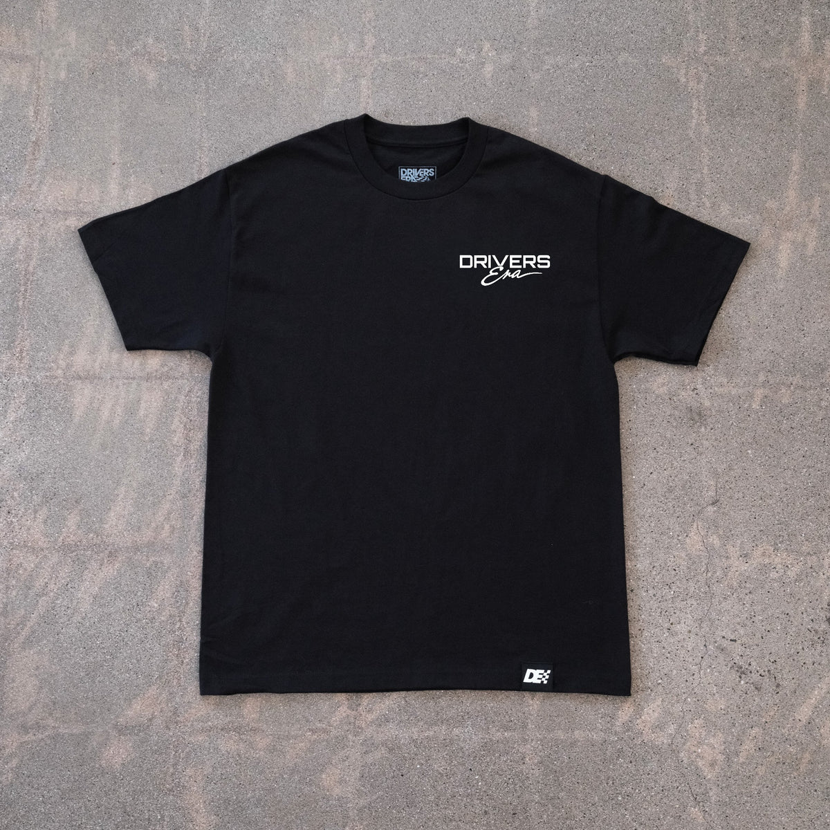 Black Swoop Tee